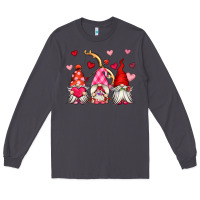 Smoke valentine's day gnomes Long Sleeve Tee - OliviaCreatesArt