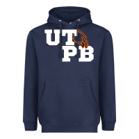 Navy UTPB Permian Basin Student Heavyweight Hoodie - longCreatives