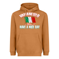 Meerkat Vaffanculo Have A Nice Day  Funny Italian Heavyweight Hoodie - longCreatives