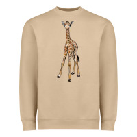 Mushroom baby giraffe Heavyweight Sweatshirt - LillyAllenDesigns