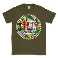 Army Green Christmas Jolly Teacher Classic Tee - Artiststas