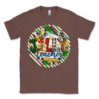 Chestnut Christmas Jolly Teacher Classic Tee - Artiststas
