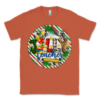 Copper Christmas Jolly Teacher Classic Tee - Artiststas