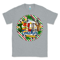 Heather Grey Christmas Jolly Teacher Classic Tee - Artiststas