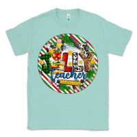 Seafoam Christmas Jolly Teacher Classic Tee - Artiststas