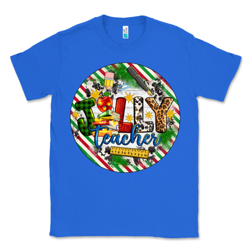 Christmas Jolly Teacher Classic Tee by Artiststas | Teevron