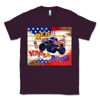 Plum red white & boom Classic Tee - TumblerDesignByShophia