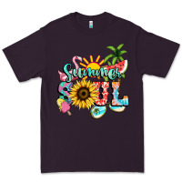 Plum summer soul Premium Tee - NancyCooperArtShop