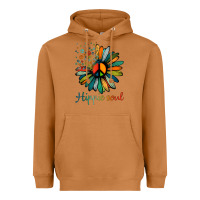 Meerkat daisy peace sign hippie soul tshirt flower lovers gifts Heavyweight Hoodie - longCreatives