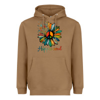 Toasted Coconut daisy peace sign hippie soul tshirt flower lovers gifts Heavyweight Hoodie - longCreatives
