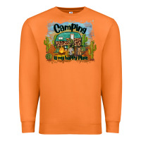 Carrot camping is my happy place Premium Sweatshirt - BarkalooDesign