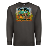 Smoke camping is my happy place Premium Sweatshirt - BarkalooDesign