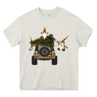 Cream Gnomes Truck Car  Christmas Heavy Core Tee - Bettercallsaul