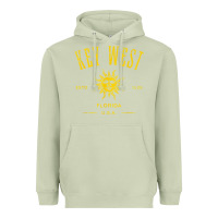 Matcha key west florida vintage distressed style design souvenir Heavyweight Hoodie - longCreatives