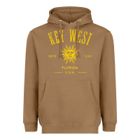 Toasted Coconut key west florida vintage distressed style design souvenir Heavyweight Hoodie - longCreatives