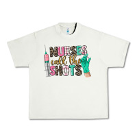 Pistachio nurses call the shots Urban Heavy Tee - CowGirlArtShop