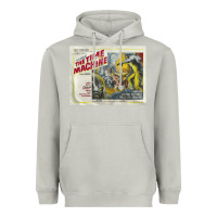 Moon Dust The Time Machine, Time Travel, Retro Movie Poster, Cult Classic, Futur Heavyweight Hoodie - longCreatives