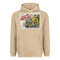 Mushroom The Time Machine, Time Travel, Retro Movie Poster, Cult Classic, Futur Heavyweight Hoodie - longCreatives
