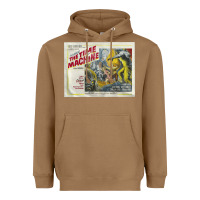 Toasted Coconut The Time Machine, Time Travel, Retro Movie Poster, Cult Classic, Futur Heavyweight Hoodie - longCreatives