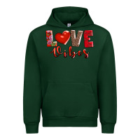 Foreset Green love vibes Urban Hoodie - AdoDesignShop