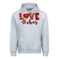 Heather Grey love vibes Urban Hoodie - AdoDesignShop