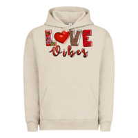 Pigment French Oak love vibes Urban Hoodie - AdoDesignShop