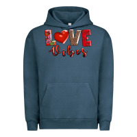 Pigment Midnight Navy love vibes Urban Hoodie - AdoDesignShop