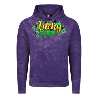 Cloud Purple lucky mini st patricks Vintage Hoodie - HowdyJamesFarm