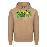 Vintage Coffee lucky mini st patricks Vintage Hoodie - HowdyJamesFarm