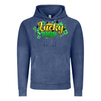 Vintage Denim lucky mini st patricks Vintage Hoodie - HowdyJamesFarm