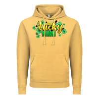 Vintage Mustard lucky mini st patricks Vintage Hoodie - HowdyJamesFarm