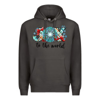 Smoke Joy to the World Premium Hoodie - CowhideDigitalArt