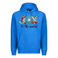 True Royal Joy to the World Premium Hoodie - CowhideDigitalArt
