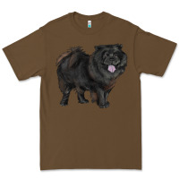 Cacao black chow chow Premium Tee - RanaPortraitStore