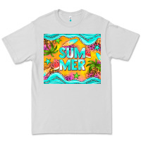 Dove Grey summer Premium Tee - NancyCooperArtShop