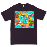 Plum summer Premium Tee - NancyCooperArtShop