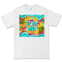 White summer Premium Tee - NancyCooperArtShop