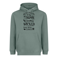 Sage something wicked this way comes witchcraft halloween 2021 t shirt Heavyweight Hoodie - longCreatives