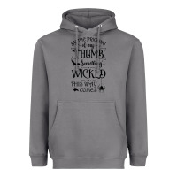 Storm something wicked this way comes witchcraft halloween 2021 t shirt Heavyweight Hoodie - longCreatives