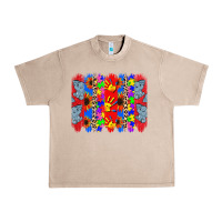 French Oak Autism brushstrokes Urban Heavy Tee - CowGirlArtShop