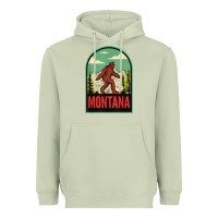 Matcha montana vintage bigfoot travel Heavyweight Hoodie - longCreatives