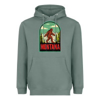 Sage montana vintage bigfoot travel Heavyweight Hoodie - longCreatives