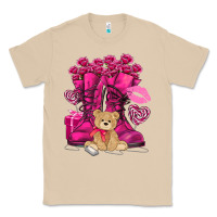 Mushroom Army boots Valentine's Day Classic Tee - HowdyJamesFarm