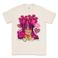 Natural Army boots Valentine's Day Classic Tee - HowdyJamesFarm