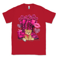 Red Army boots Valentine's Day Classic Tee - HowdyJamesFarm