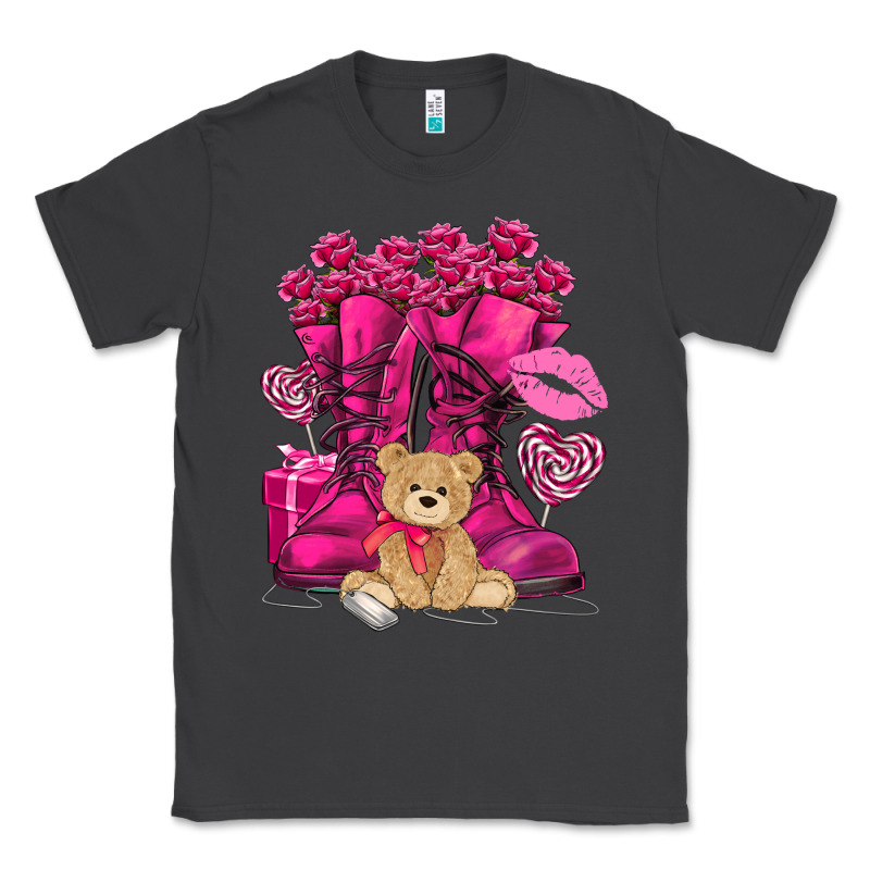 Army Boots Valentine's Day Classic Tee by HowdyJamesFarm | Teevron