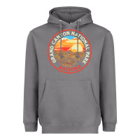 Storm Vintage Grand Canyon National Park Retro 80s Graphic Heavyweight Hoodie - longCreatives
