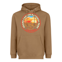 Toasted Coconut Vintage Grand Canyon National Park Retro 80s Graphic Heavyweight Hoodie - longCreatives