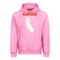 Fuchsia Pink hanford california usa state america travel californian Urban Hoodie - longCreatives