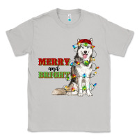 Moon Dust Merry And Bright Husky Classic Tee - RanaPortraitStore
